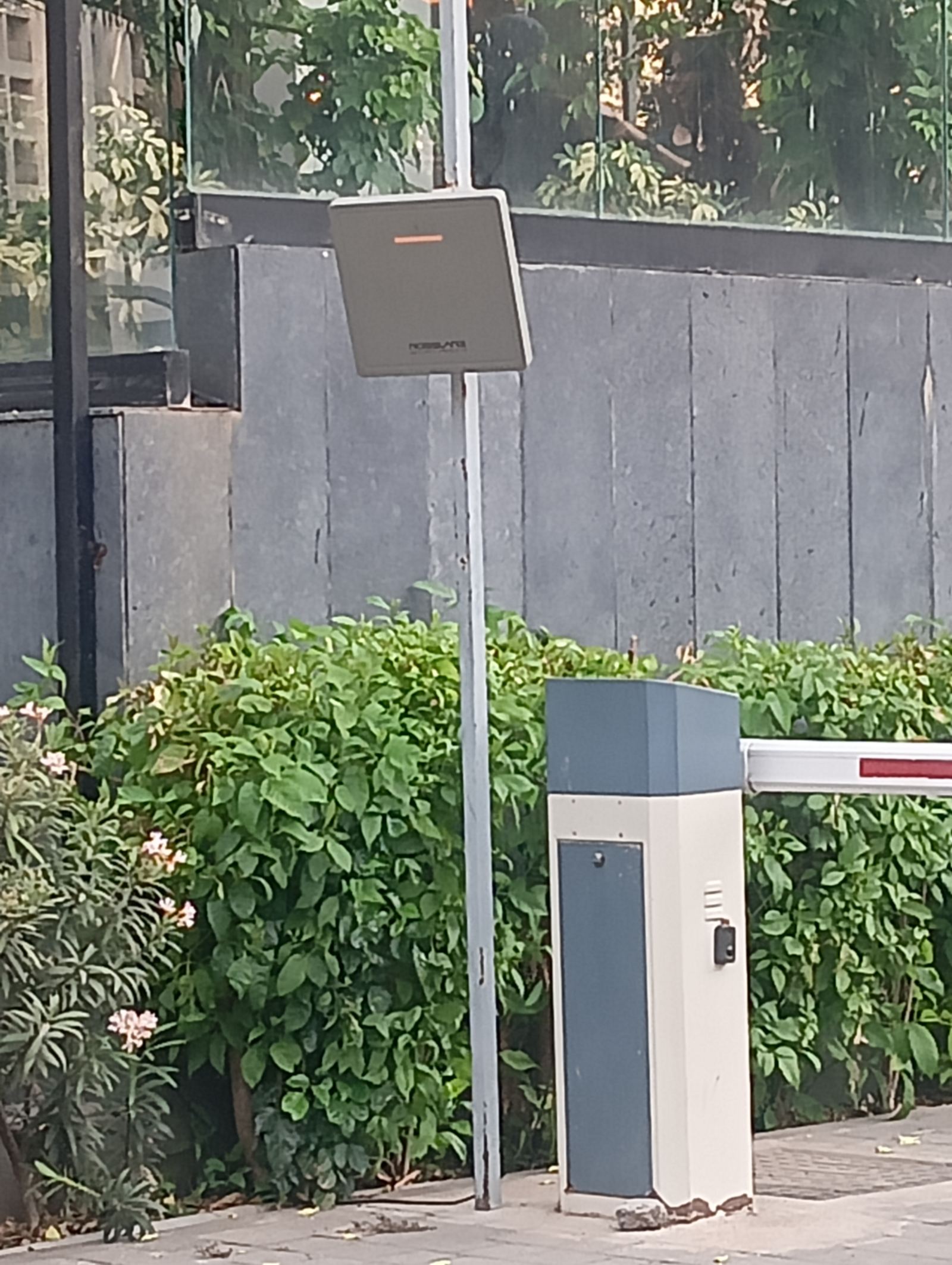 Access control post installed at a Pune site